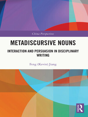 cover image of Metadiscursive Nouns